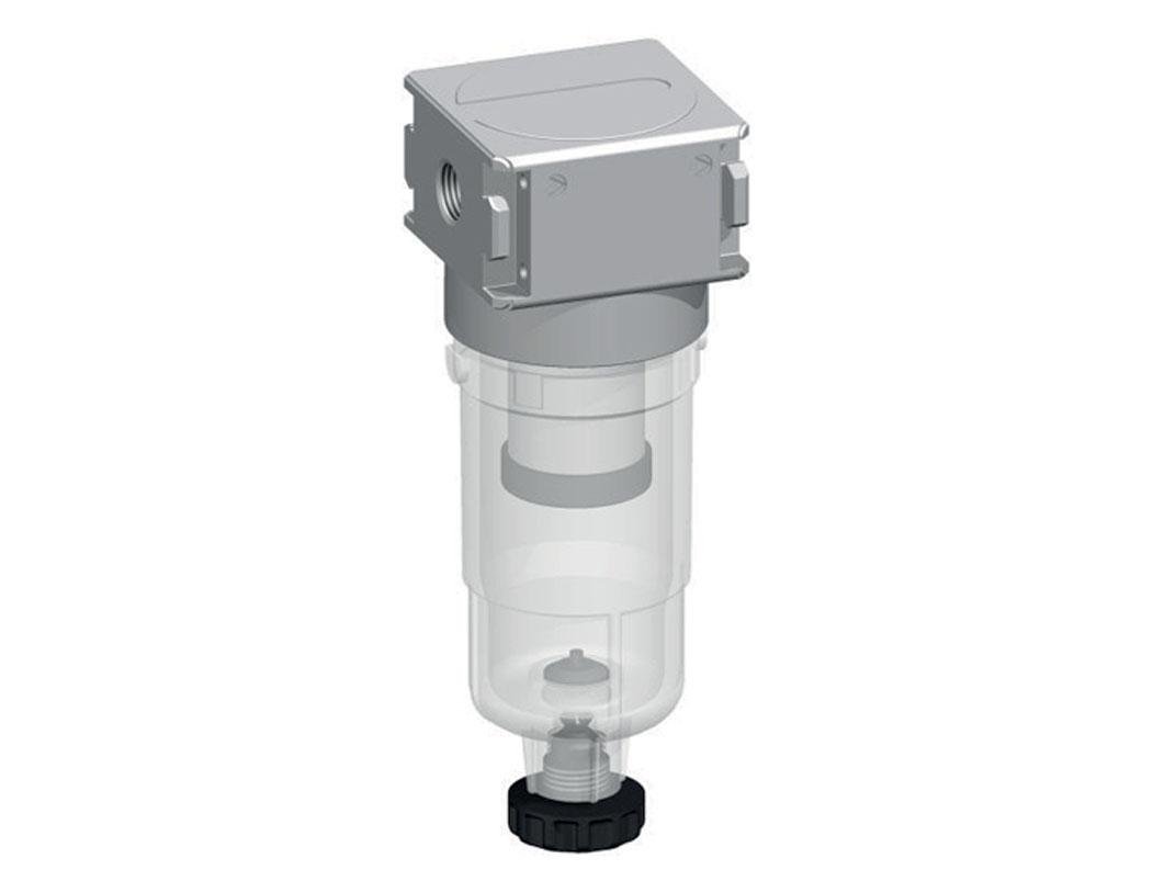 Pre-Filter 0.3microns G1/8'' 130 l/min Semi-Auto Polycarbonate Multifix 0