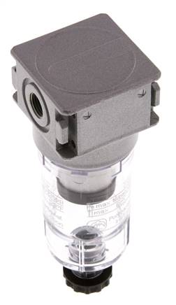 Pre-Filter 0.3microns G1/8'' 130 l/min Semi-Auto Polycarbonate Multifix 0