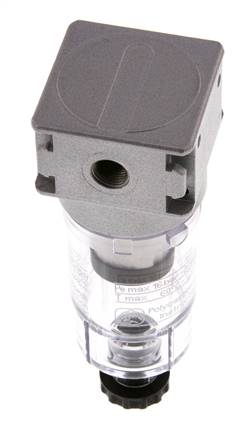 Pre-Filter 0.3microns G1/8'' 130 l/min Semi-Auto Polycarbonate Multifix 0