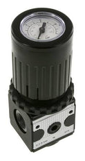 Pressure Regulator G3/8'' 2100 l/min 0.2-6.0bar/3-87psi Zinc Die-Cast Knob with Gauge Multifix 1