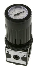 Pressure Regulator G3/8'' 2100 l/min 0.2-6.0bar/3-87psi Zinc Die-Cast Knob with Gauge Multifix 1