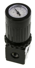 Pressure Regulator G1/4'' 2100 l/min 0.2-6.0bar/3-87psi Zinc Die-Cast Knob with Gauge Multifix 1