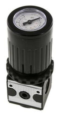 Pressure Regulator G1/4'' 2100 l/min 0.2-6.0bar/3-87psi Zinc Die-Cast Knob with Gauge Multifix 1