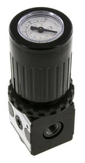 Pressure Regulator G1/4'' 2100 l/min 0.2-6.0bar/3-87psi Zinc Die-Cast Knob with Gauge Multifix 1