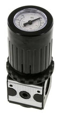 Pressure Regulator G3/8'' 2100 l/min 0.5-10.0bar/7-145psi Zinc Die-Cast Knob with Gauge Multifix 1