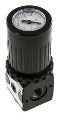 Pressure Regulator G3/8'' 2100 l/min 0.5-10.0bar/7-145psi Zinc Die-Cast Knob with Gauge Multifix 1
