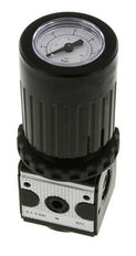 Pressure Regulator G1/4'' 2100 l/min 0.1-3.0bar/1-44psi Zinc Die-Cast Knob with Gauge Multifix 1