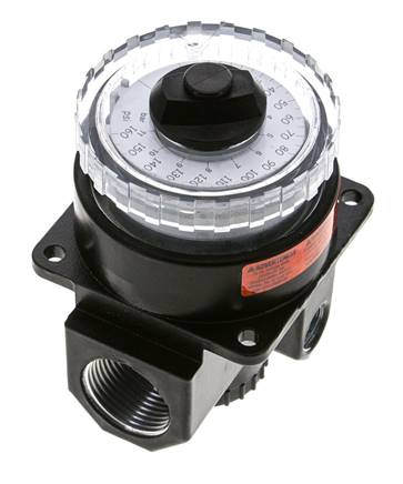 Pressure Regulator G1/4'' 3000 l/min 0.0-11.0bar/0-160psi