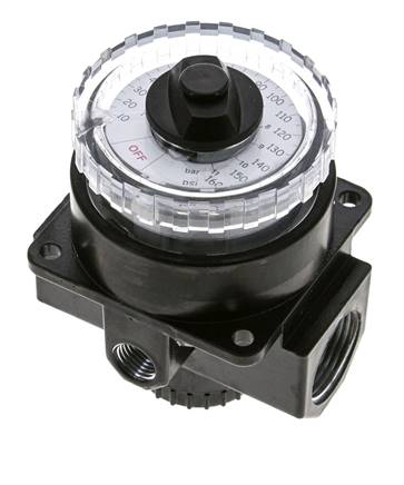 Pressure Regulator G1/2'' 5000 l/min 0.0-11.0bar/0-160psi