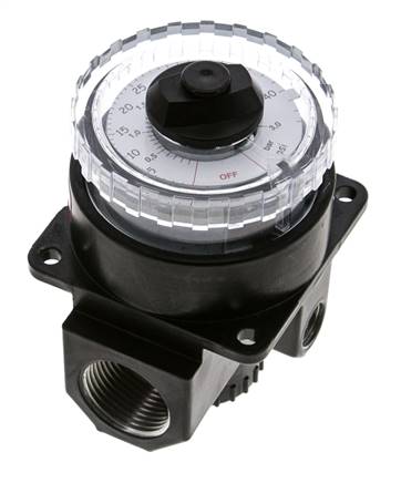Pressure Regulator G3/4'' 8000 l/min 0.0-3.0bar/0-44psi