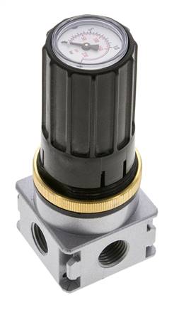 Pressure Regulator for Manifold Assembly G1/4''&1/8'' 1700 l/min 0.5-10.0bar/7-145psi Zinc Die-Cast Multifix 0