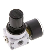 Pressure Regulator G1/4'' 700 l/min 0.1-3.0bar/1-44psi Air Water PA 40 mm Pressure Gauge Multifix 0
