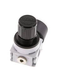 Pressure Regulator G1/4'' 700 l/min 0.2-6.0bar/3-87psi Air Water PA 40 mm Pressure Gauge Multifix 0