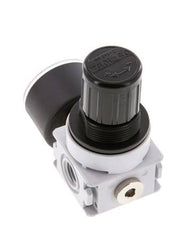 Pressure Regulator G1/4'' 700 l/min 0.5-10.0bar/7-145psi Air Water PA 40 mm Pressure Gauge Multifix 0