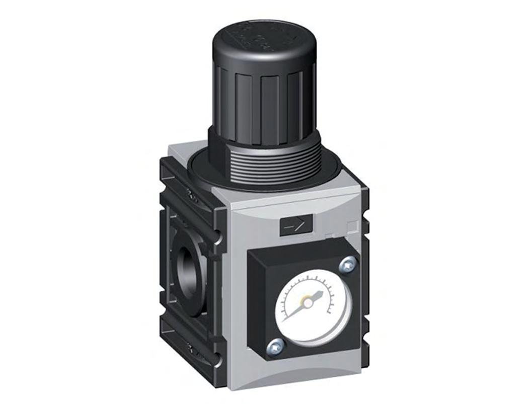 Pressure Regulator G1/4'' 1000 l/min 0.2-4.0bar/3-58psi PA 40 mm Pressure Gauge Futura 0