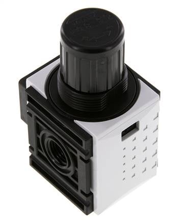 Pressure Regulator G1/4'' 1000 l/min 0.5-8.0bar/7-116psi PA Futura 0