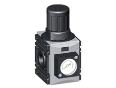 Pressure Regulator G1/4'' 1000 l/min 0.5-10.0bar/7-145psi PA 40 mm Pressure Gauge Futura 0