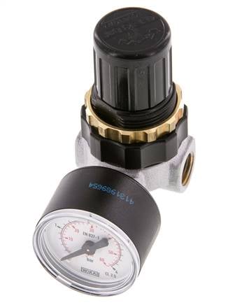 Pressure Regulator G1/4'' 330 l/min 0.5-3.0bar/7-44psi Zinc Die-Cast Standard 0