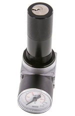 Pressure Regulator G1/4'' 1450 l/min 0.5-10.0bar/7-145psi Zinc Die-Cast 40 mm Pressure Gauge Cylinder Lock Multifix 0