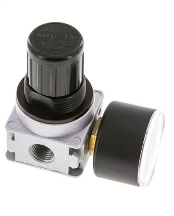 Pressure Regulator G1/4'' 1450 l/min 0.1-3.0bar/1-44psi Zinc Die-Cast 40 mm Pressure Gauge Multifix 0