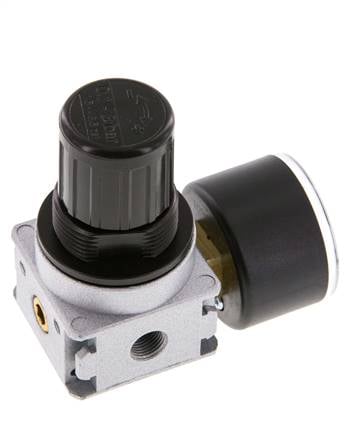 Pressure Regulator G1/8'' 1450 l/min 0.1-3.0bar/1-44psi Zinc Die-Cast 40 mm Pressure Gauge Multifix 0