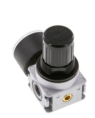 Pressure Regulator G1/4'' 1450 l/min 0.5-10.0bar/7-145psi Zinc Die-Cast 40 mm Pressure Gauge Multifix 0