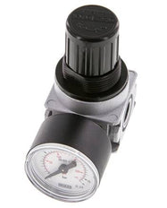 Pressure Regulator G1/4'' 1450 l/min 0.5-10.0bar/7-145psi Zinc Die-Cast 40 mm Pressure Gauge Multifix 0