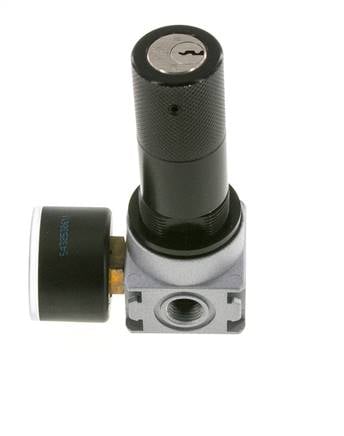 Pressure Regulator G1/4'' 1450 l/min 0.5-10.0bar/7-145psi Zinc Die-Cast Cylinder Lock E-11 Multifix 0