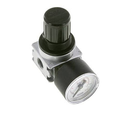 Pressure Regulator G1/4'' 1450 l/min 0.1-1.0bar/1-14psi Zinc Die-Cast 40 mm Pressure Gauge Multifix 0