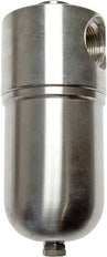 Filter 50microns G3/8'' 1000 l/min Manual Stainless Steel