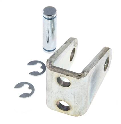 Bearing Block for 12 mm 16 mm ISO 6432 ISO 21287 Cylinder with Pin