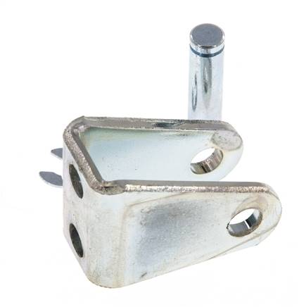 Bearing Block for 12 mm 16 mm ISO 6432 ISO 21287 Cylinder with Pin