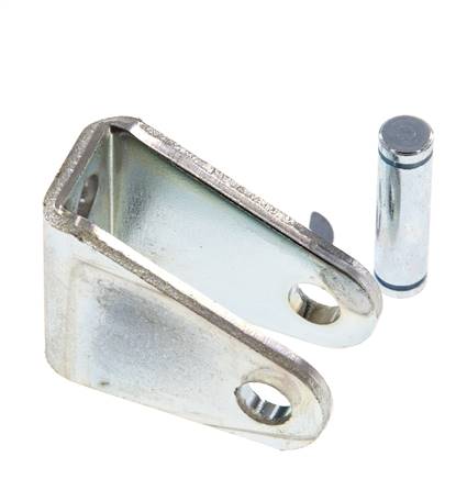 Bearing Block for 12 mm 16 mm ISO 6432 ISO 21287 Cylinder with Pin