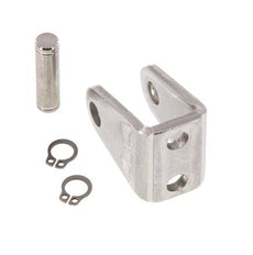 Bearing Block for 12 mm 16 mm ISO 6432 ISO 21287 Cylinder with Pin