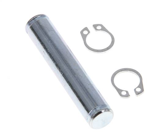 Pin for Swivel Mounting for 32 mm ISO 15552 ISO 21287 Cylinder - Zinc Plated Steel
