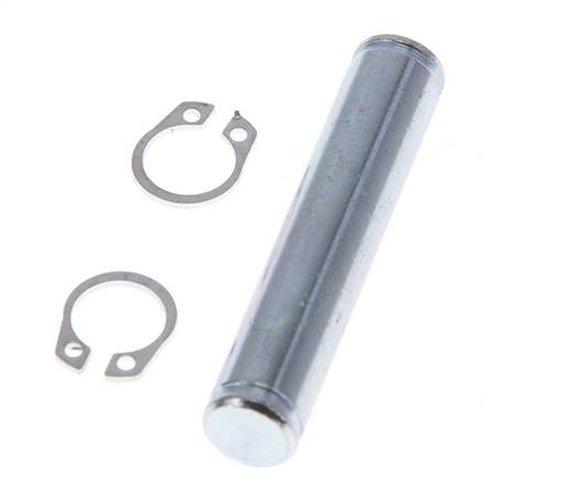 Pin for Swivel Mounting for 32 mm ISO 15552 ISO 21287 Cylinder - Zinc Plated Steel