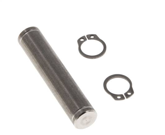Pin for Swivel Mounting for 40 mm ISO 15552 ISO 21287 Cylinder - Stainless Steel 316