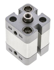 ISO 21287 Compact Double Acting Cylinder 20-10mm - Magnetic