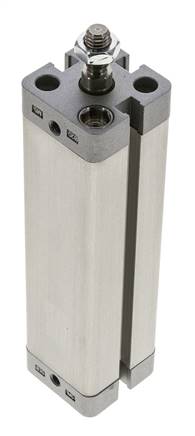 ISO 21287 Compact Double Acting Cylinder 20-100mm - Magnetic - Male Rod