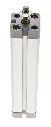 ISO 21287 Compact Double Acting Cylinder 20-125mm - Magnetic - Male Rod