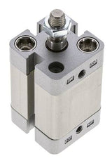 ISO 21287 Compact Double Acting Cylinder 20-20mm - Magnetic - Male Rod