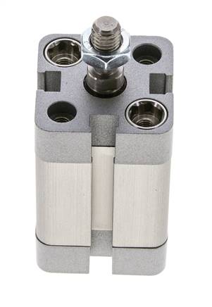 ISO 21287 Compact Double Acting Cylinder 20-20mm - Magnetic - Male Rod