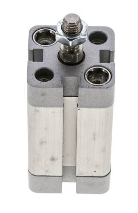ISO 21287 Compact Double Acting Cylinder 20-30mm - Magnetic - Male Rod