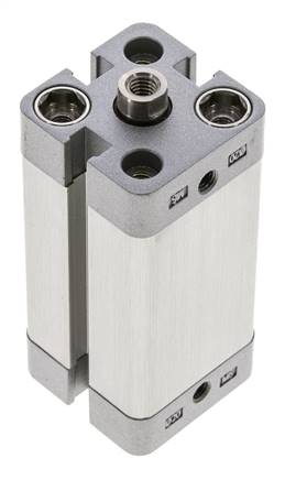 ISO 21287 Compact Double Acting Cylinder 20-40mm - Magnetic