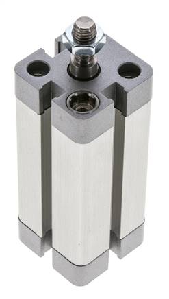 ISO 21287 Compact Double Acting Cylinder 20-50mm - Magnetic - Male Rod