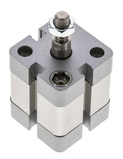 ISO 21287 Compact Double Acting Cylinder 25-10mm - Magnetic - Male Rod