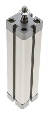 ISO 21287 Compact Double Acting Cylinder 25-125mm - Magnetic - Male Rod