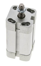 ISO 21287 Compact Double Acting Cylinder 25-37mm - Magnetic - Male Rod