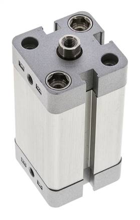 ISO 21287 Compact Double Acting Cylinder 25-40mm - Magnetic