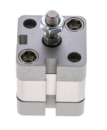 ISO 21287 Compact Double Acting Cylinder 25-5mm - Magnetic - Male Rod